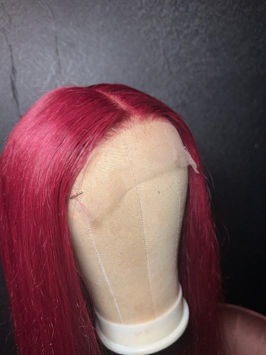 6x6 closure wig 20”